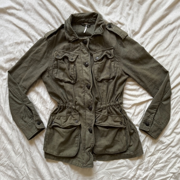 Free People Not Your Brothers Surplus Utility Jacket - Picture 4 of 13
